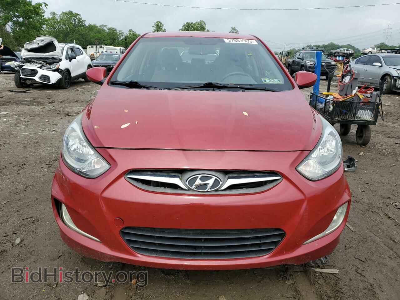 2013 HYUNDAI ACCENT - VIN: KMHCU4AE1DU435770 - Фото 5