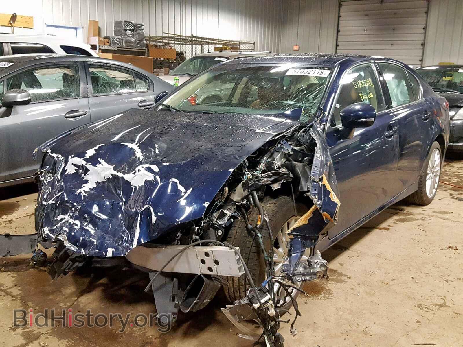 2013 LEXUS GS350 - VIN: JTHCE1BL5D5014382 - Фото 2