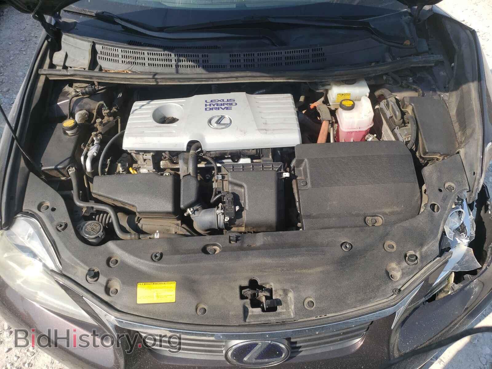2012 LEXUS CT 200 - VIN: JTHKD5BH8C2090969 - Фото 7