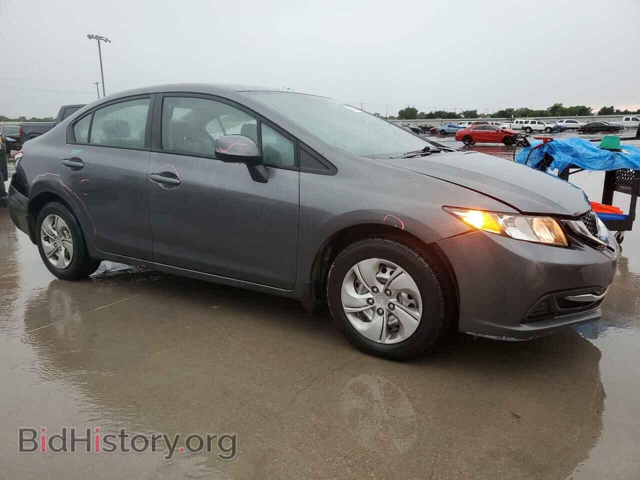 2013 HONDA CIVIC - VIN: 19XFB2F57DE001386 - Фото 4