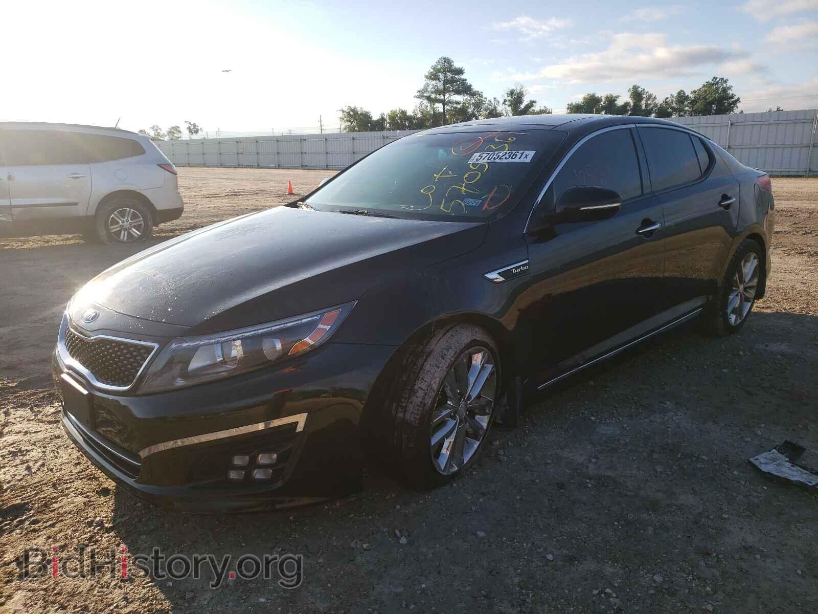 2015 KIA OPTIMA - VIN: 5XXGR4A63FG438467 - Фото 2