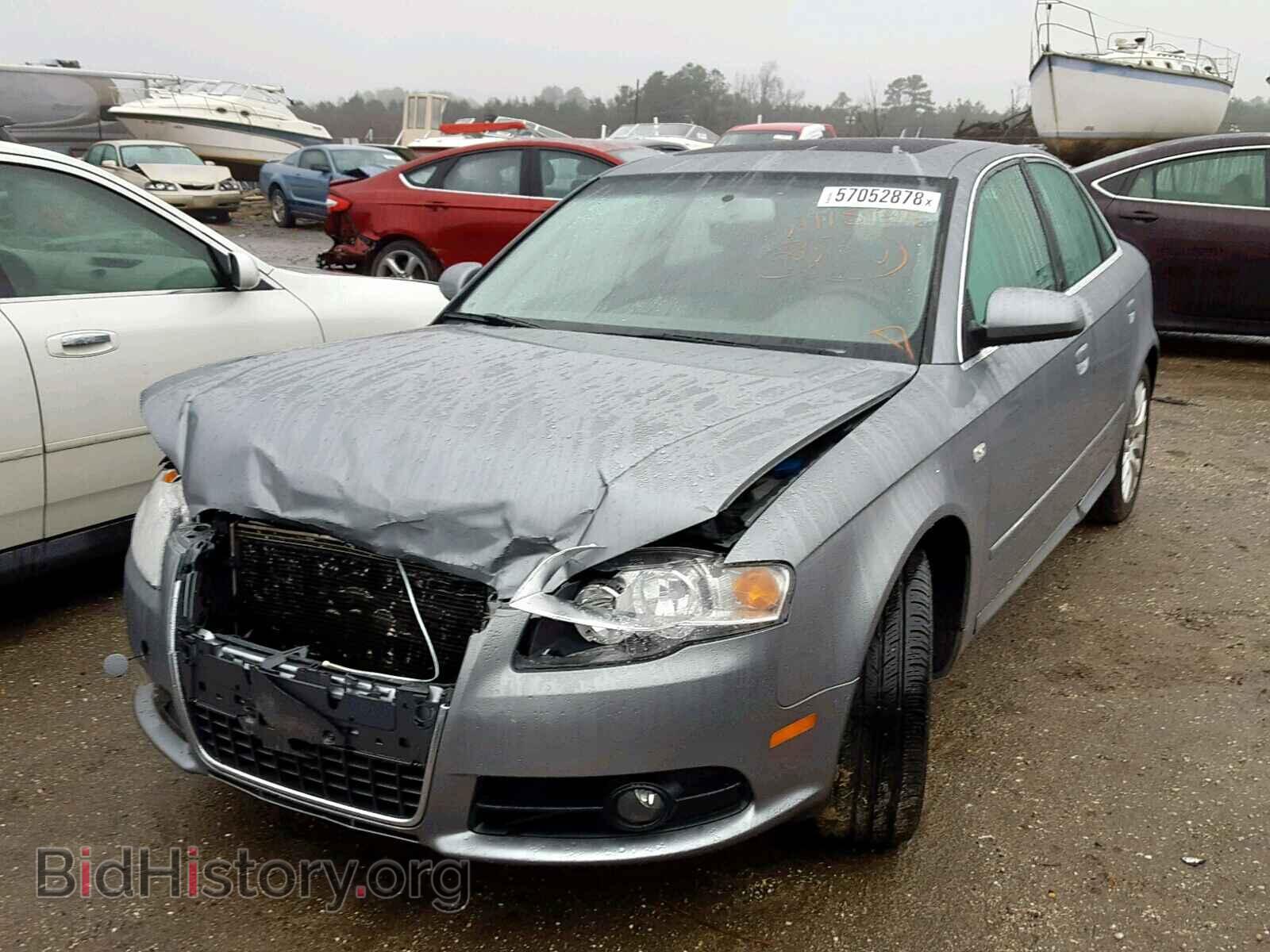 2008 AUDI A4 - VIN: WAUDF78E78A129980 - Фото 2