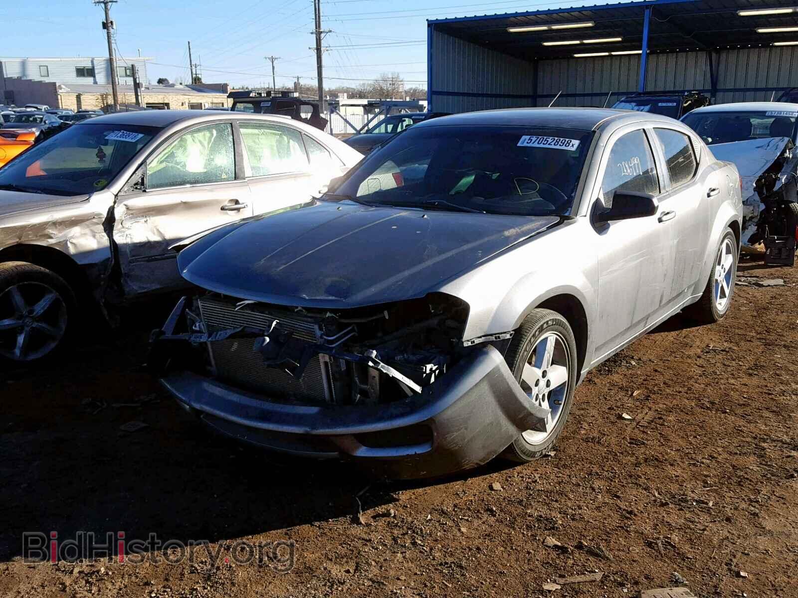 2013 DODGE AVENGER - VIN: 1C3CDZAB8DN710136 - Фото 2