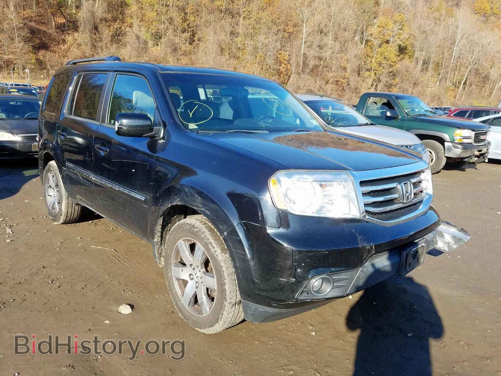 Photo 5FNYF4H95CB030600 - HONDA PILOT 2012
