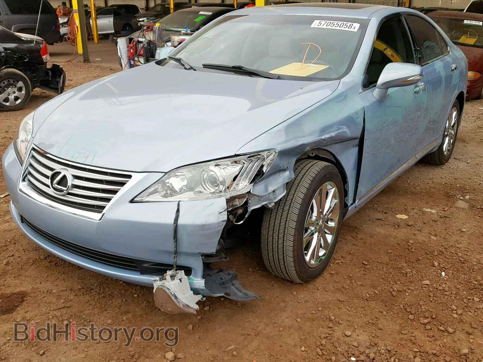 2011 LEXUS ES350 - VIN: JTHBK1EG1B2435064 - Фото 2