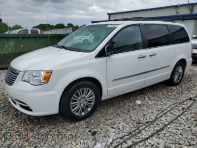 2016 Chrysler MINIVAN Touring L, white — VIN 2C4RC1CG3GR128357, Copart