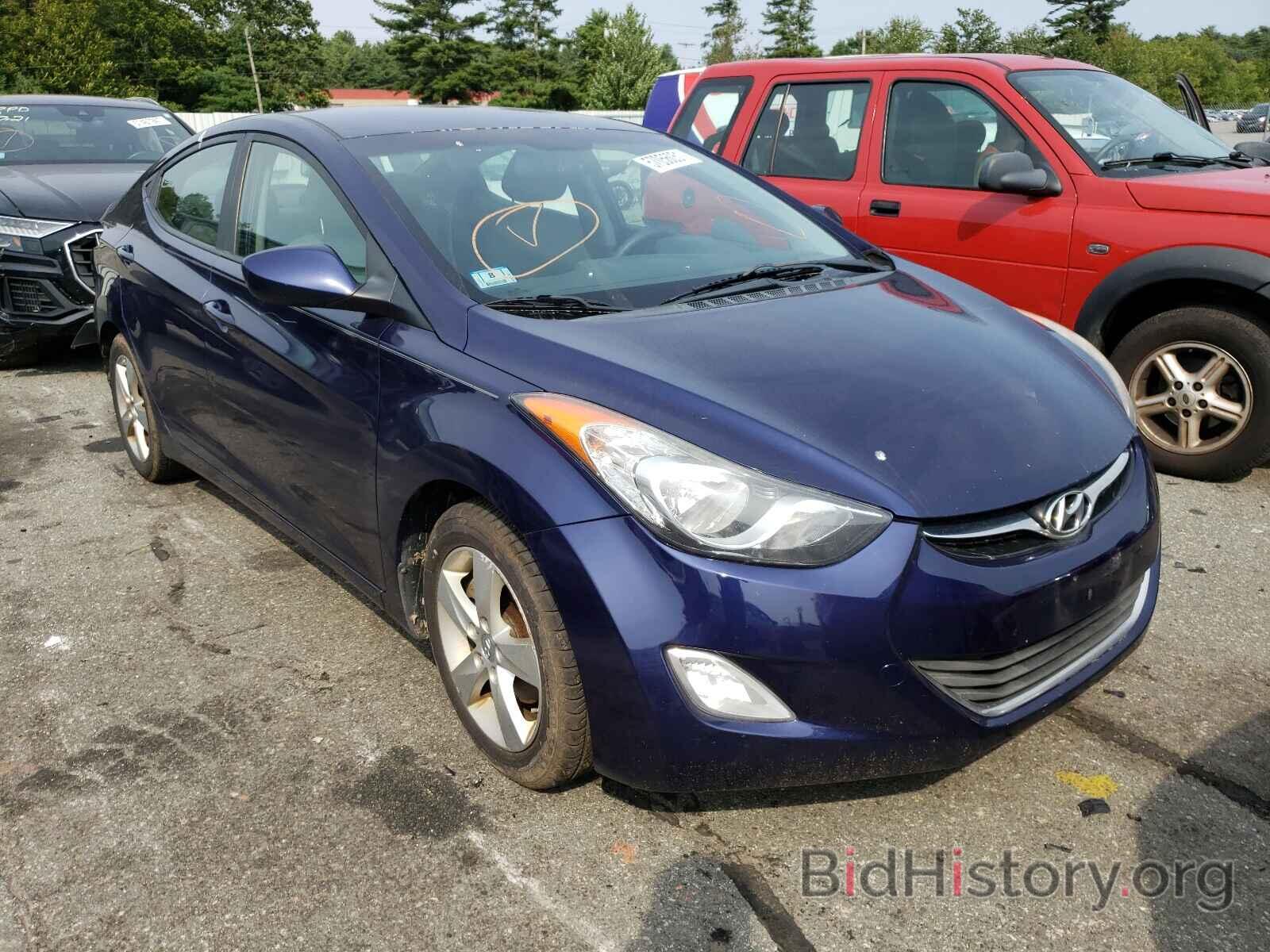 Photo 5NPDH4AE4CH110424 - HYUNDAI ELANTRA 2012