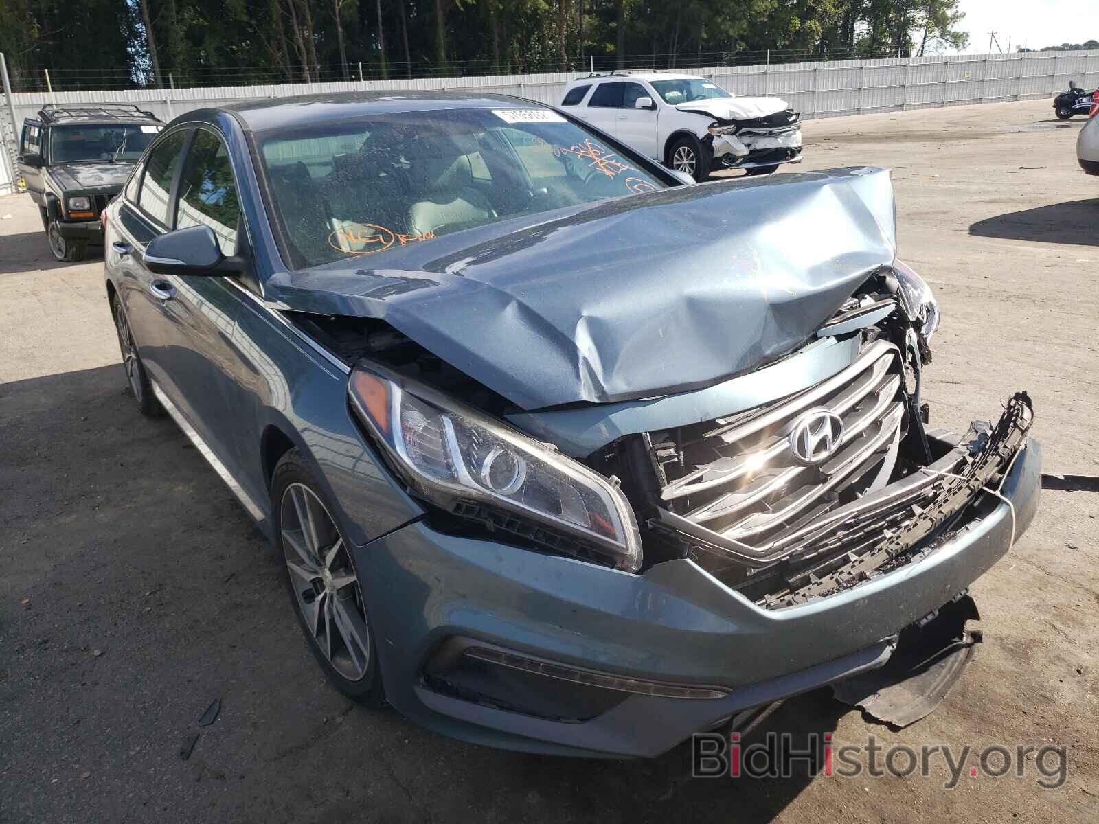 Photo 5NPE34ABXFH225400 - HYUNDAI SONATA 2015