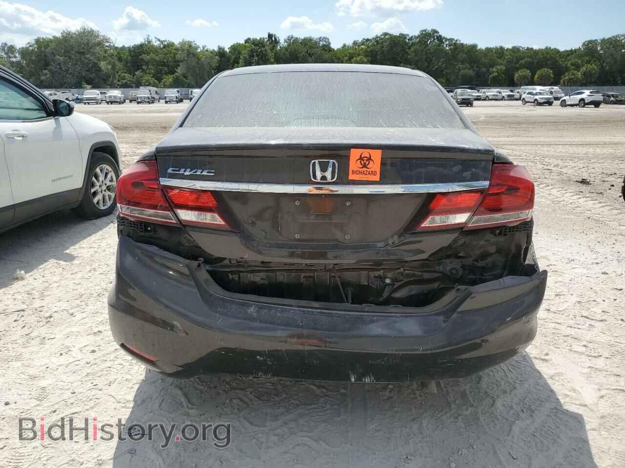2014 HONDA CIVIC - VIN: 2HGFB2F83EH536135 - Фото 6