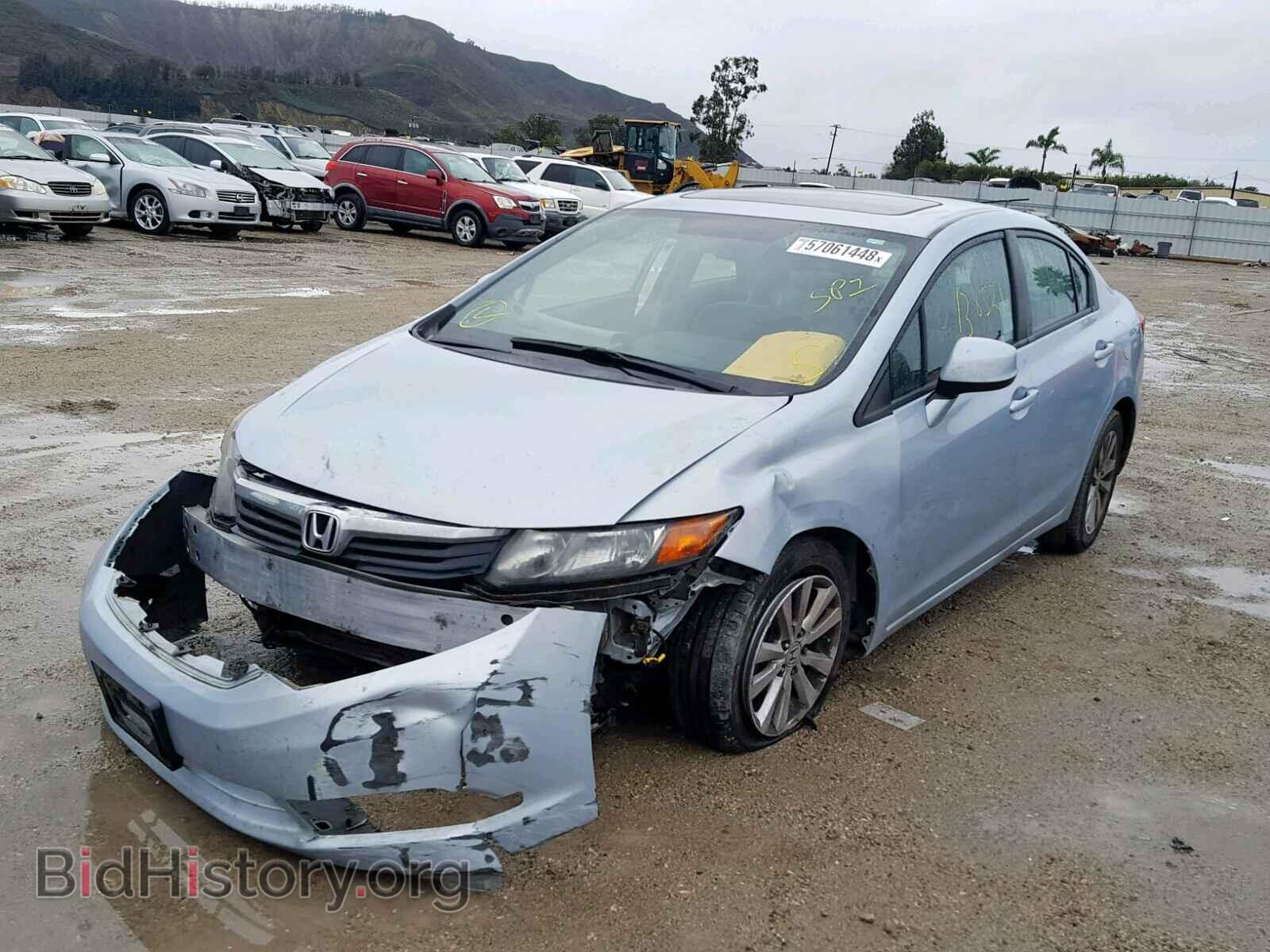 2012 HONDA CIVIC - VIN: 2HGFB2F8XCH533536 - Фото 2