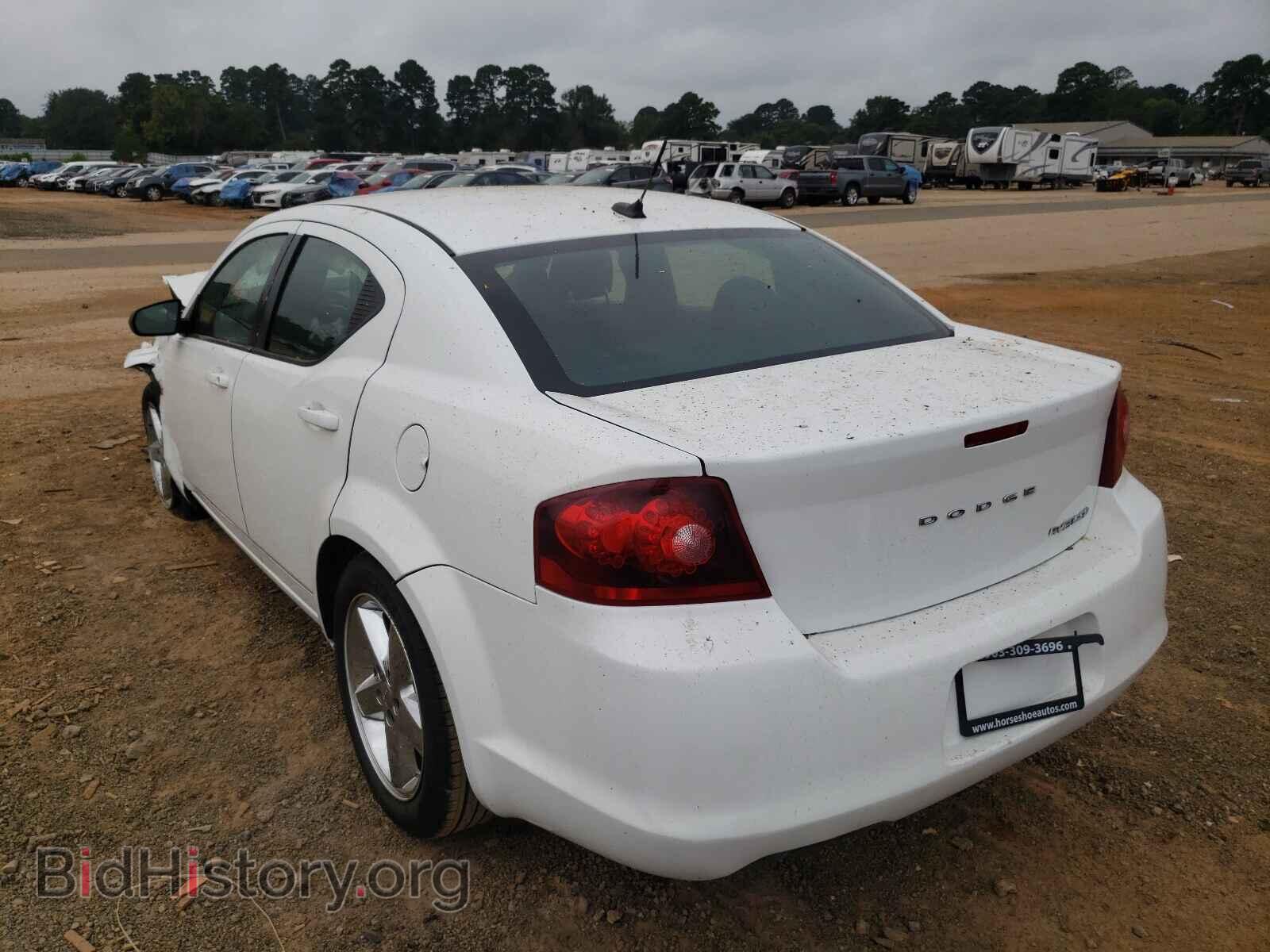 2013 DODGE AVENGER - VIN: 1C3CDZAB5DN687866 - Фото 3