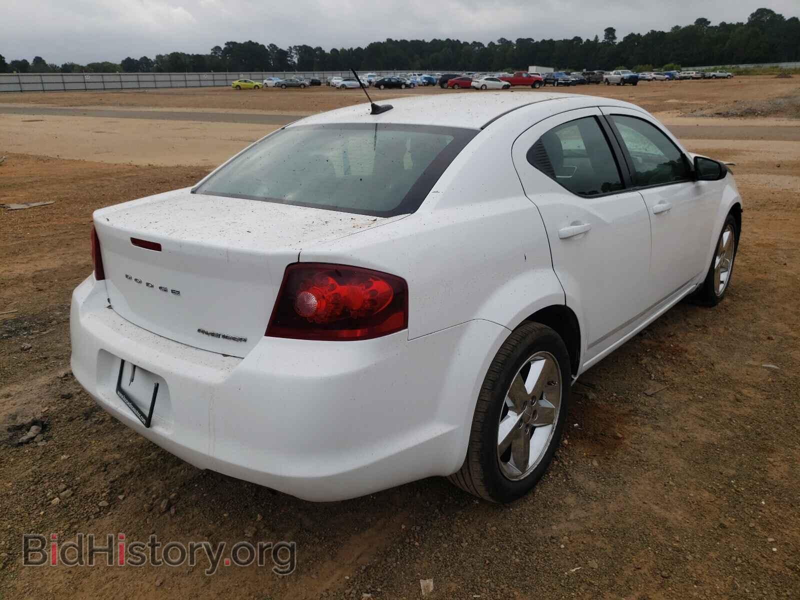 2013 DODGE AVENGER - VIN: 1C3CDZAB5DN687866 - Фото 4