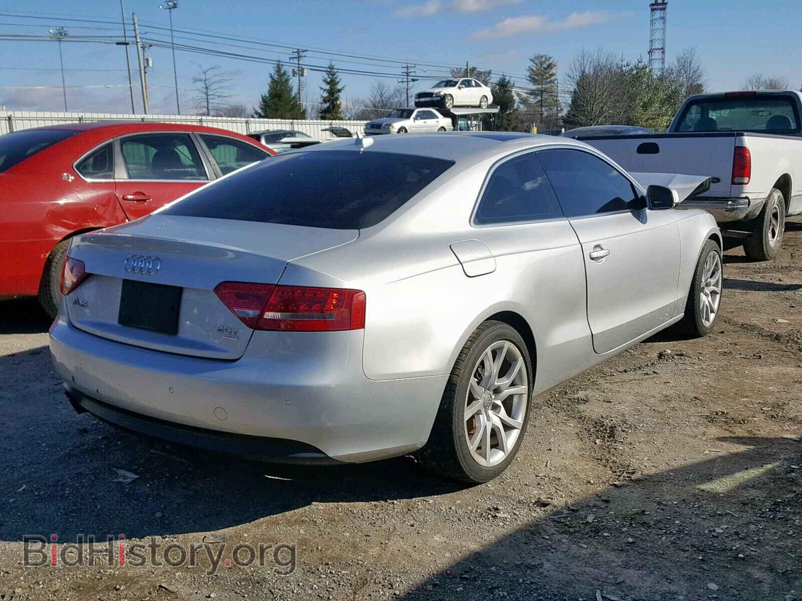 2012 AUDI A5 PREMIUM - VIN: WAULFAFR6CA045883 - Photo 4