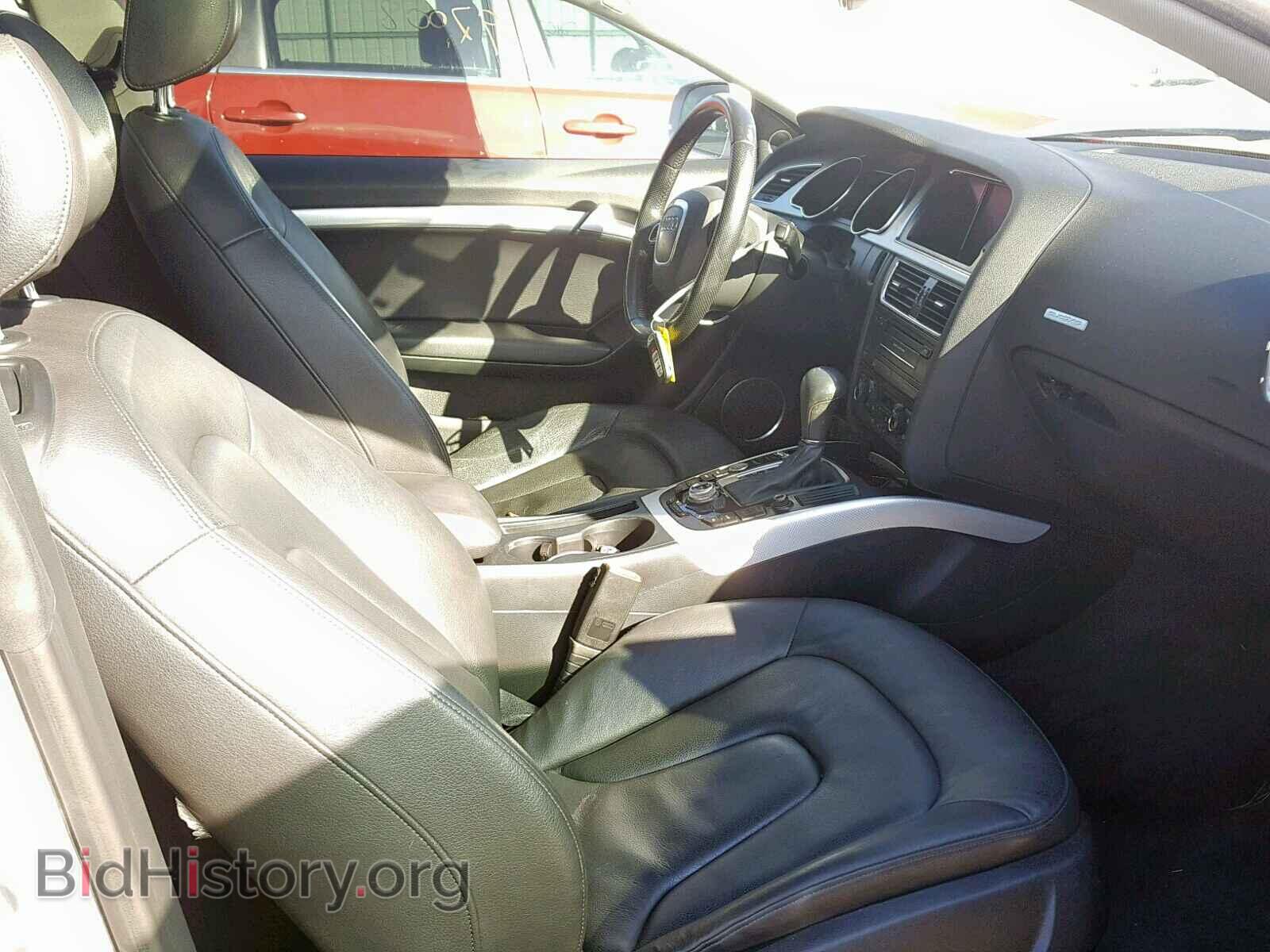 2012 AUDI A5 PREMIUM - VIN: WAULFAFR6CA045883 - Photo 5