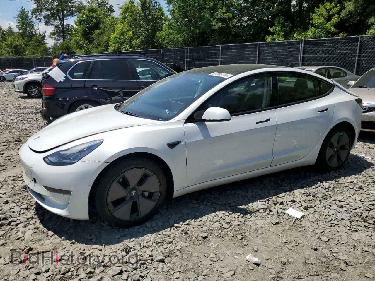 Photo 5YJ3E1EA2MF851987 - TESLA MODEL 3 2021