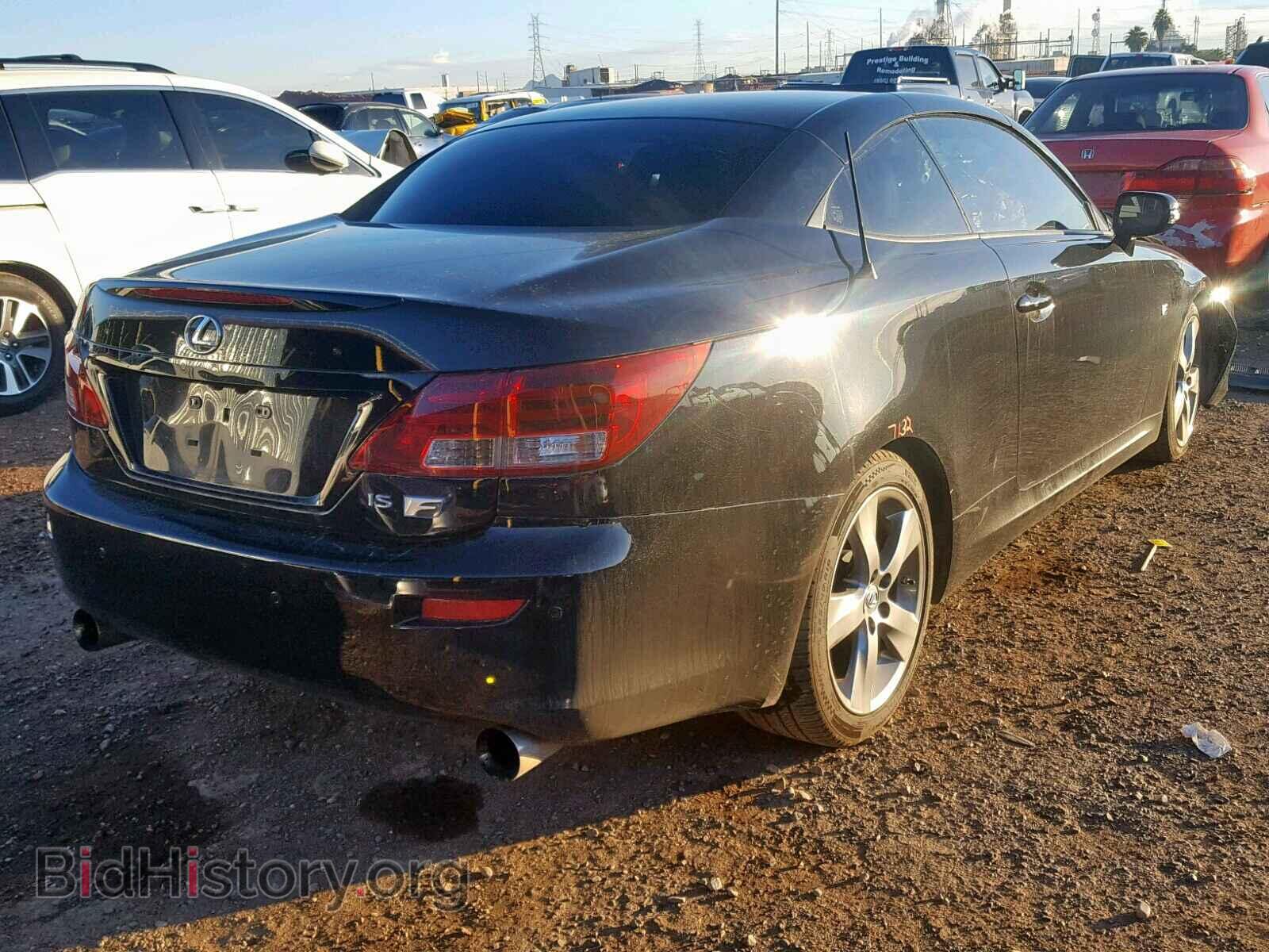 2011 LEXUS IS - VIN: JTHFE2C25B2505543 - Фото 4
