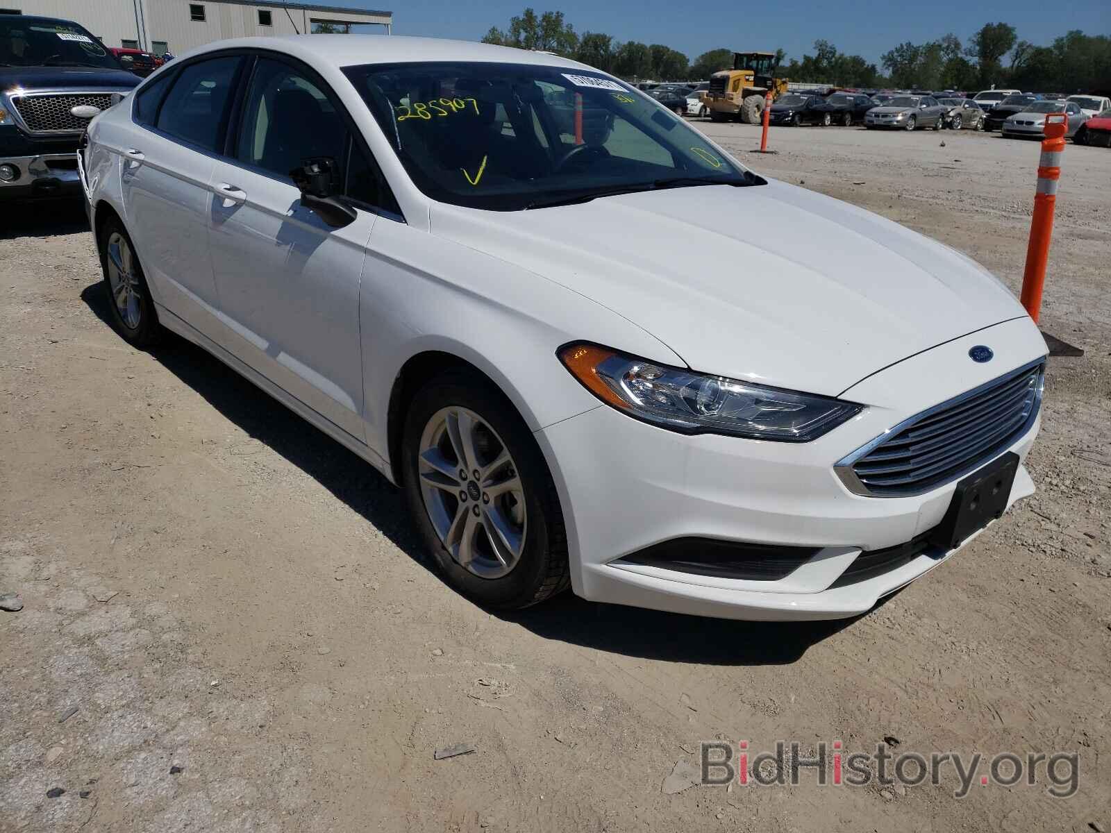 Photo 3FA6P0H75JR285907 - FORD FUSION 2018