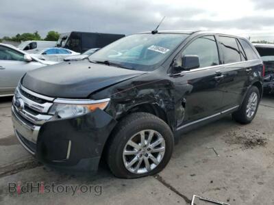 2011 Ford EDGE Edge Limit, black — VIN 2FMDK4KC4BBA11879, Copart