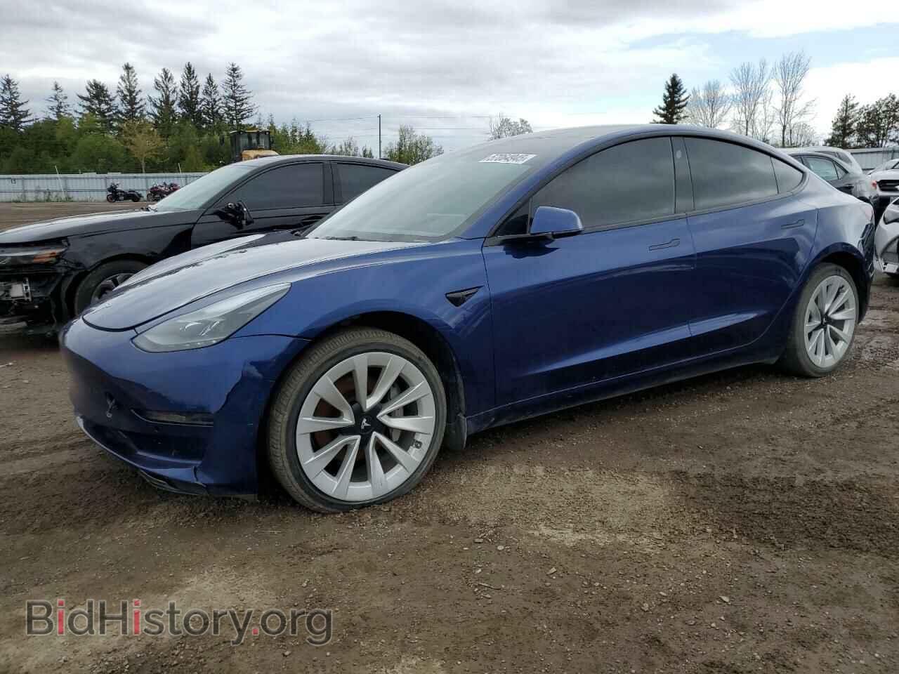 Фотография 5YJ3E1EB0NF326324 - TESLA MODEL 3 2022
