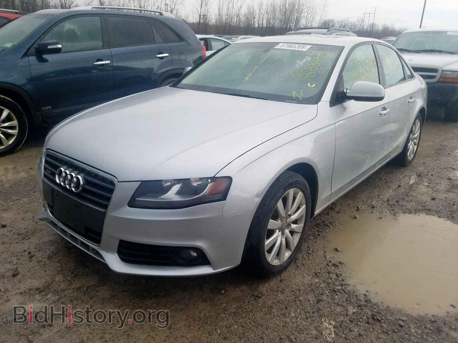 2012 AUDI A4 - VIN: WAUBFAFL2CN013027 - Photo 2