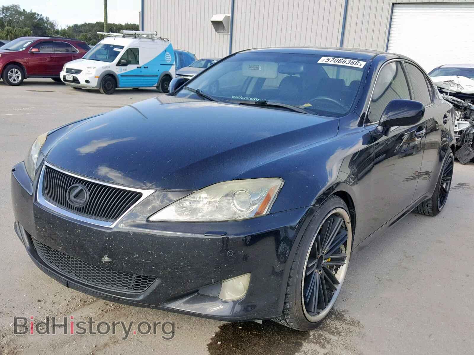 2007 LEXUS IS - VIN: JTHBE262572009384 - Photo 2