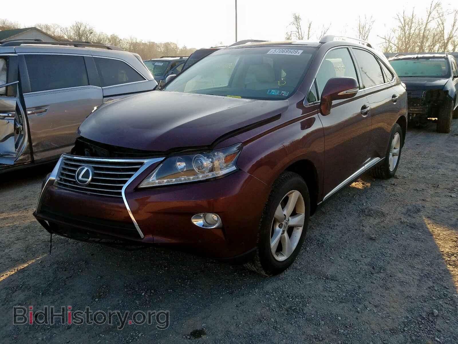 2013 LEXUS RX 350 BAS - VIN: 2T2BK1BA6DC188917 - Фото 2
