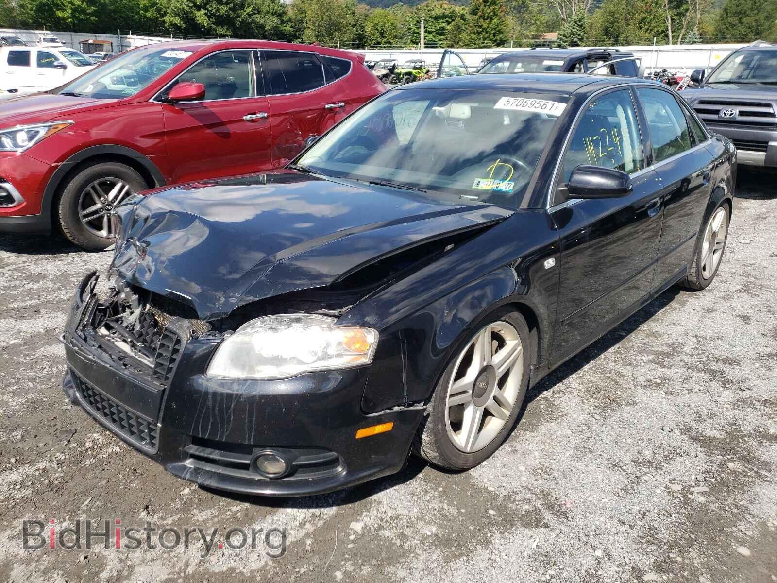 2008 AUDI A4 - VIN: WAUDF78E18A126086 - Фото 2