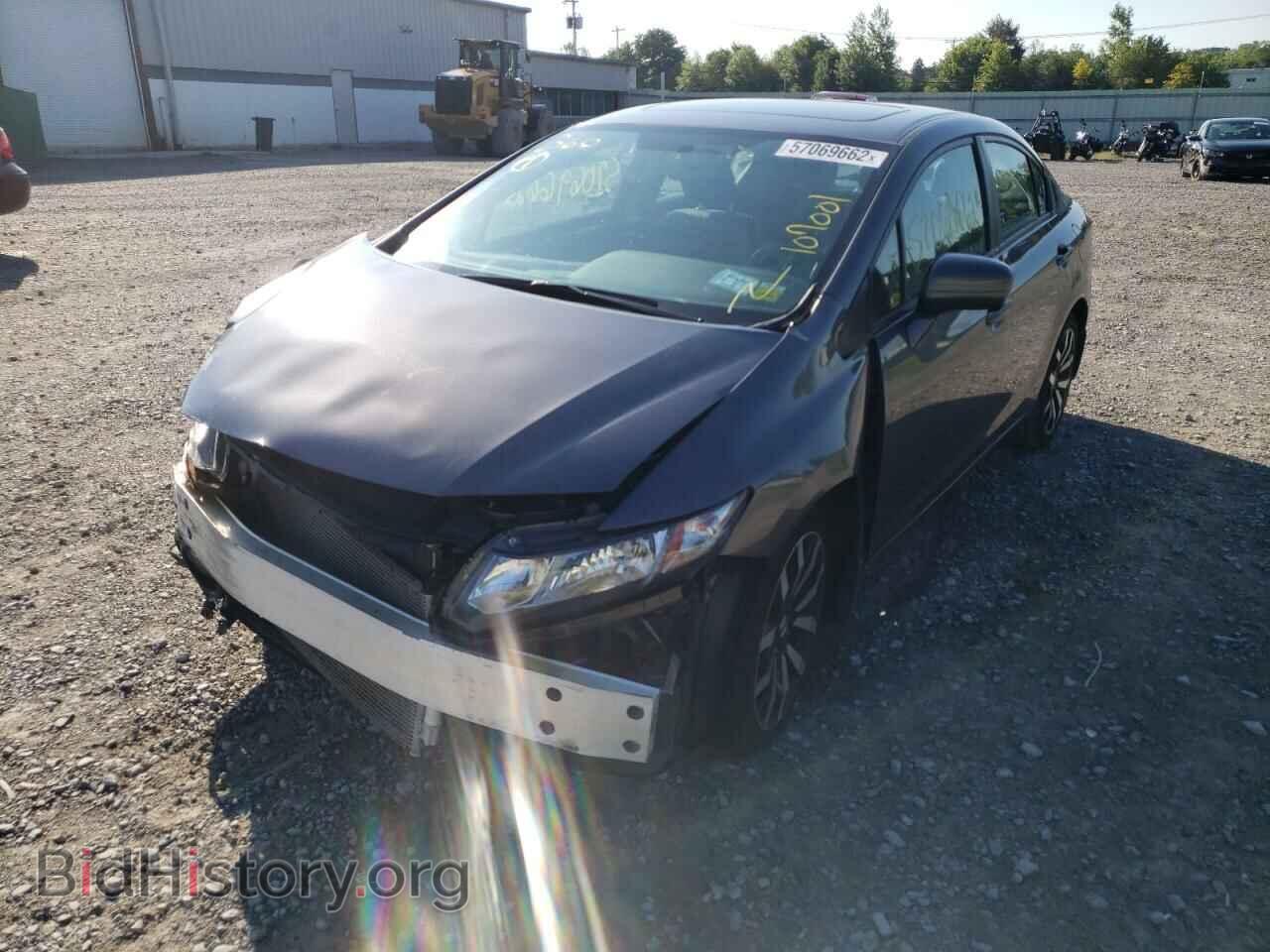 2015 HONDA CIVIC - VIN: 19XFB2F98FE237339 - Фото 2