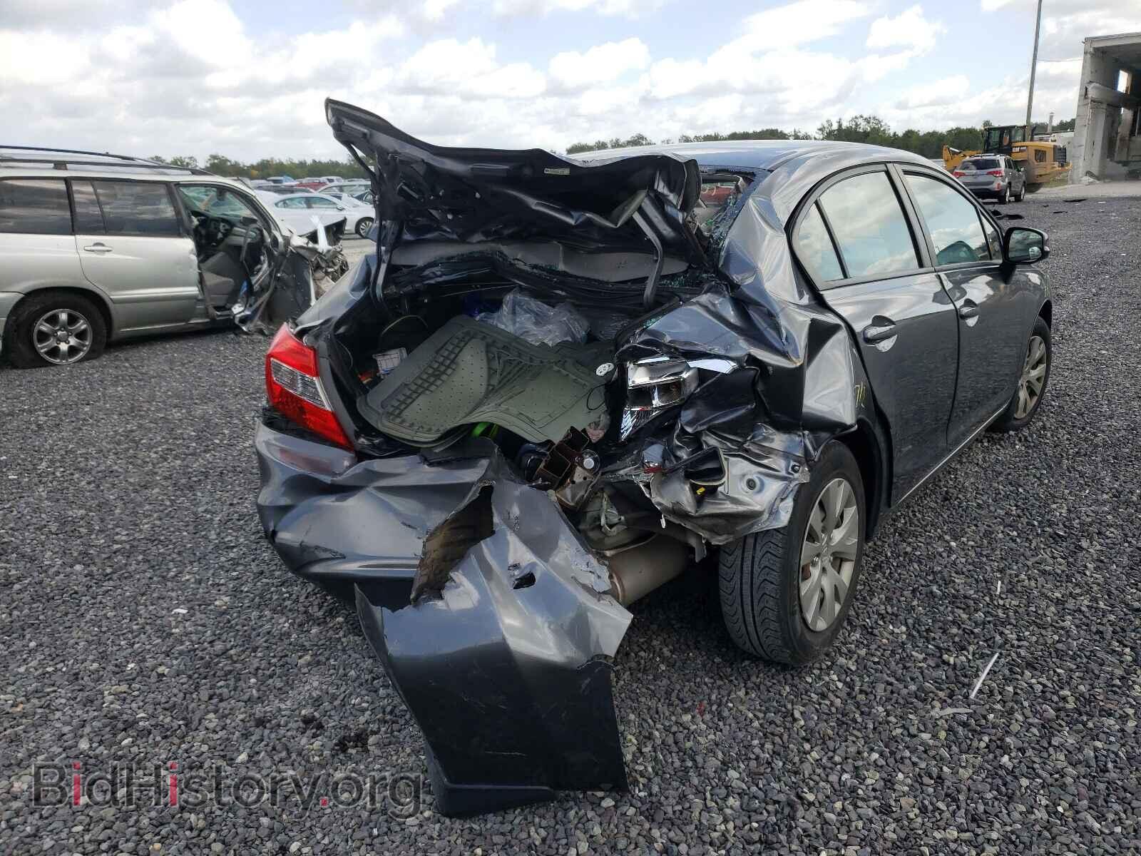 2012 HONDA CIVIC - VIN: 19XFB2F59CE107028 - Фото 4