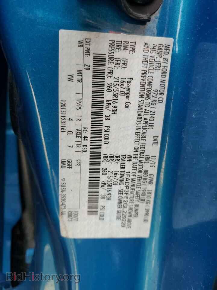 2016 FORD FOCUS - VIN: 1FADP3FE2GL229229 - Photo 12