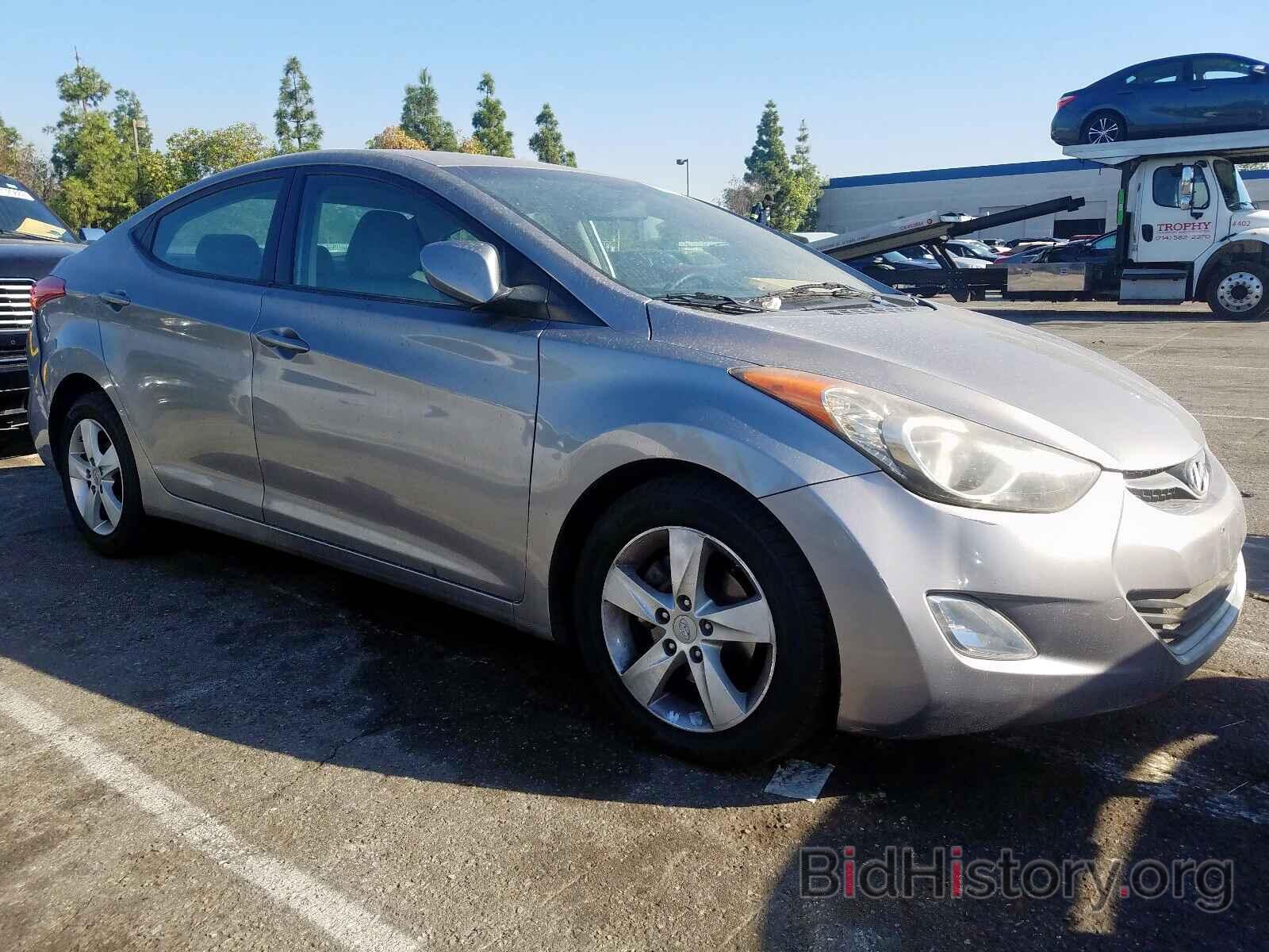 Photo KMHDH4AE3CU255942 - HYUNDAI ELANTRA 2012