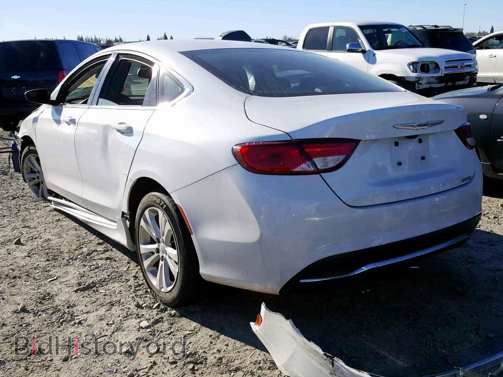 2016 CHRYSLER 200 - VIN: 1C3CCCAB7GN109479 - Фото 3
