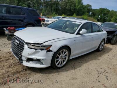 2017 Audi A6 Premium Plus, белый — VIN WAUG8AFC9HN051605, Copart