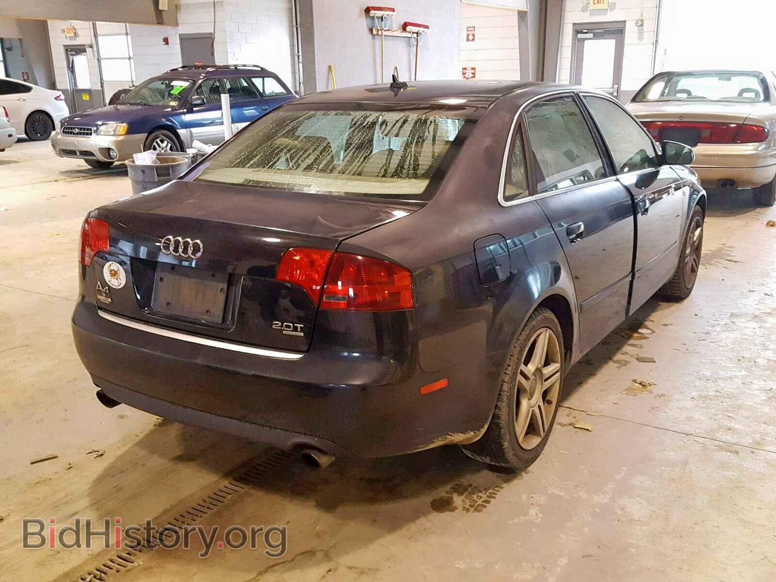 2007 AUDI A4 - VIN: WAUDF78E67A141570 - Фото 4