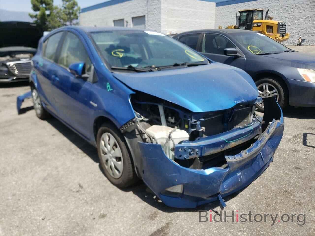 Photo JTDKDTB35C1017686 - TOYOTA PRIUS 2012