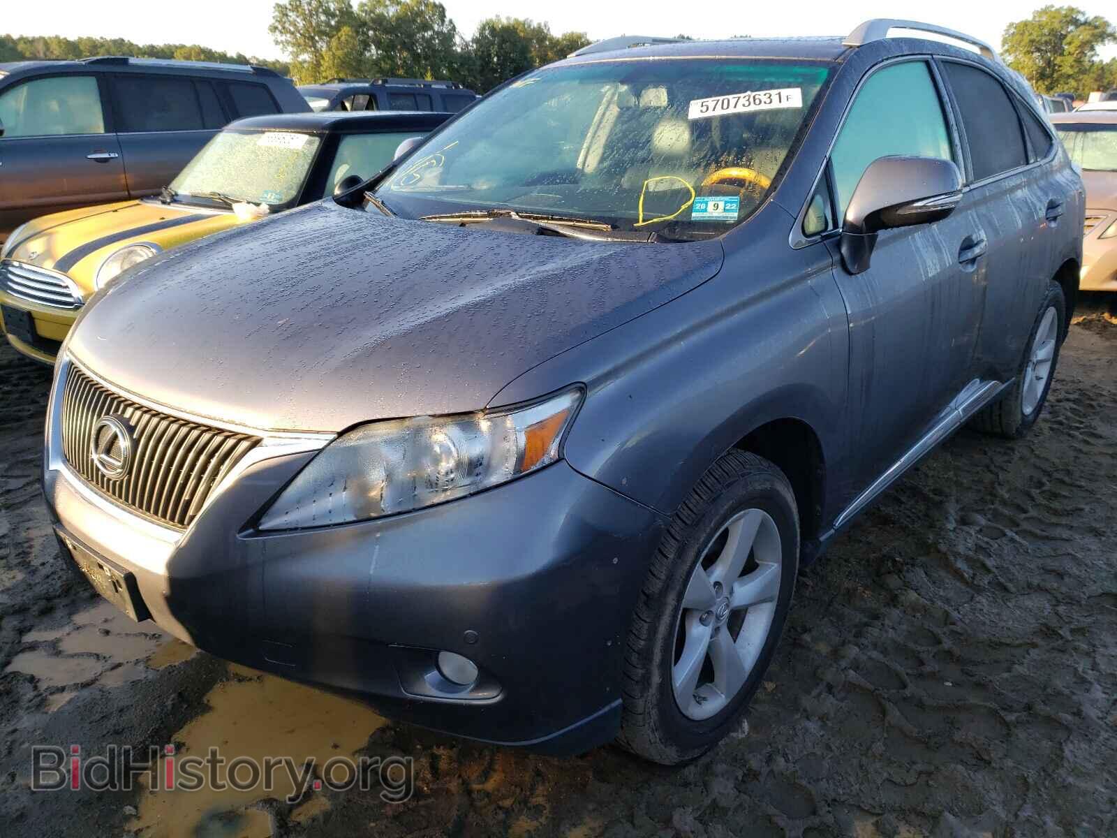 2012 LEXUS RX350 - VIN: 2T2BK1BA6CC140025 - Фото 2