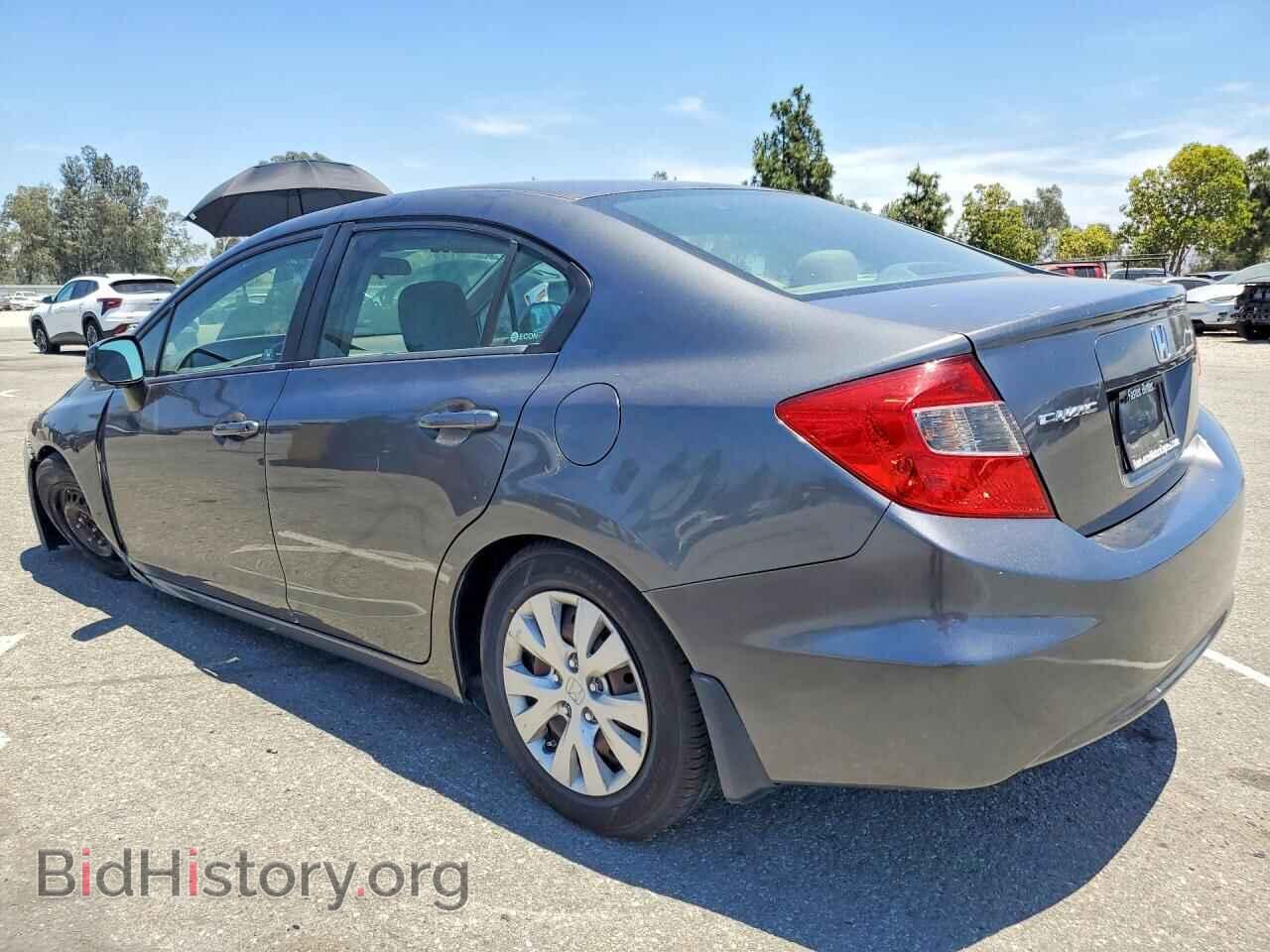 2012 HONDA CIVIC - VIN: 2HGFB2F5XCH322309 - Фото 2