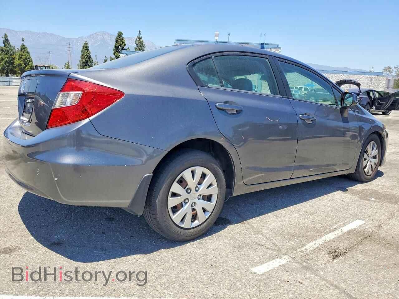 2012 HONDA CIVIC - VIN: 2HGFB2F5XCH322309 - Фото 3