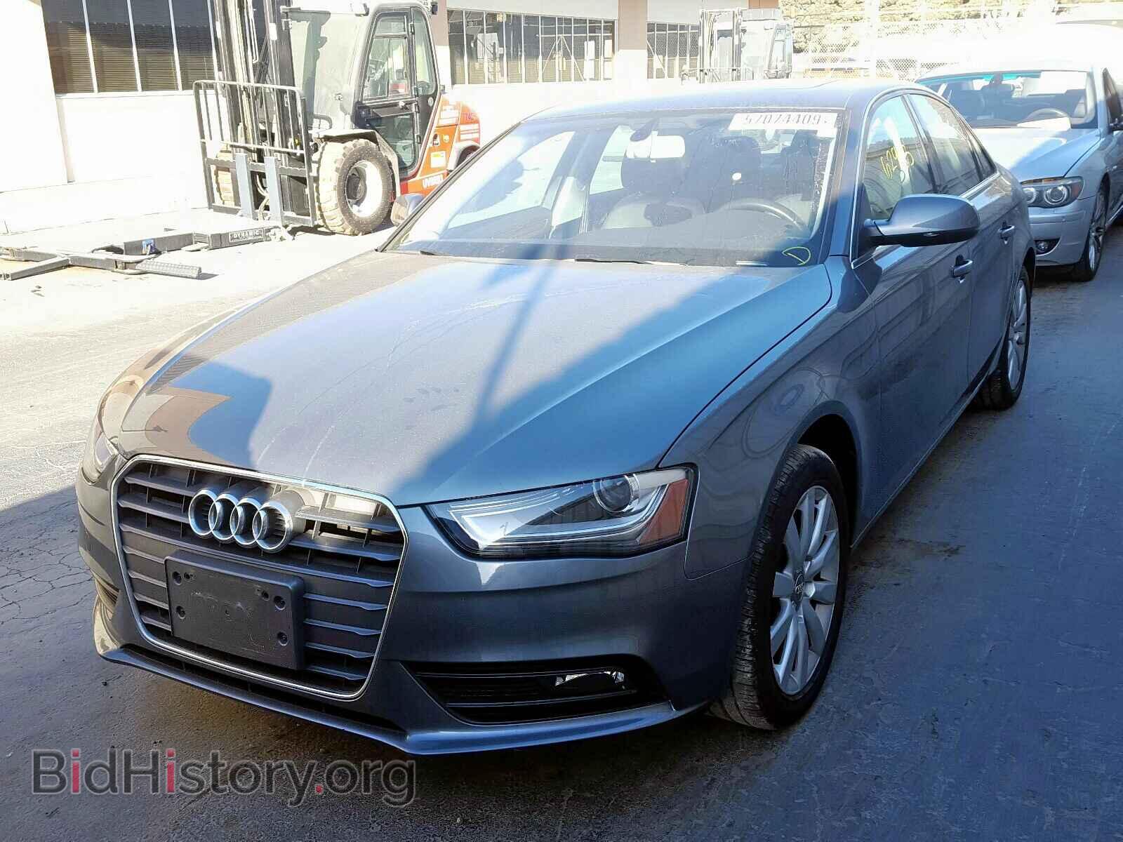 2013 AUDI A4 - VIN: WAUAFAFL3DN031016 - Фото 2