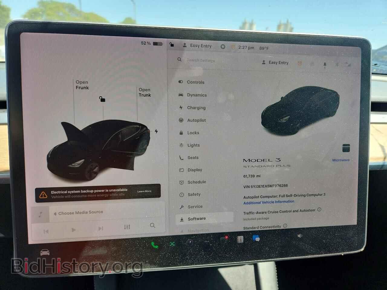 2021 TESLA MODEL 3 - VIN: 5YJ3E1EA5MF976286 - Фото 9
