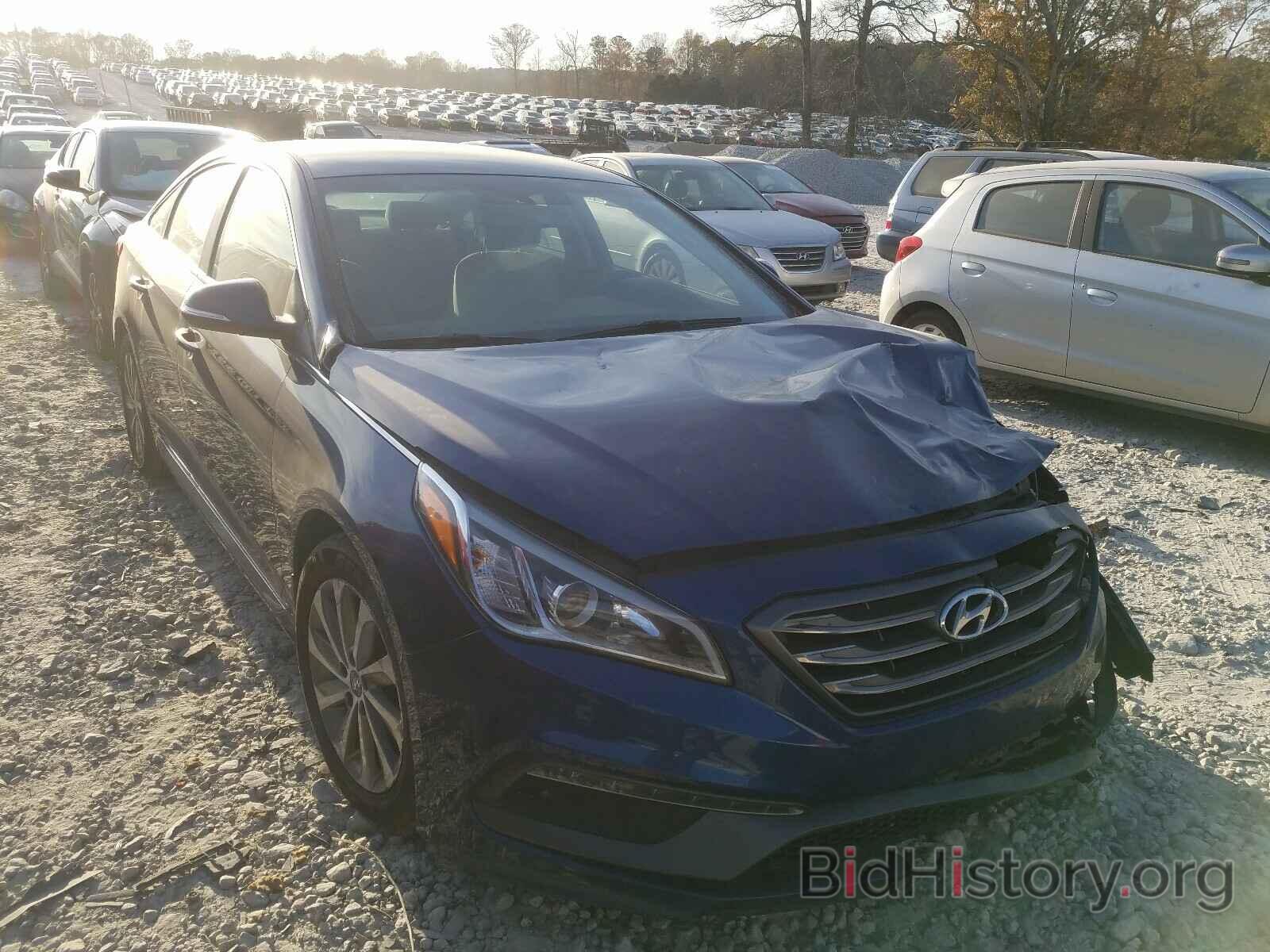 Photo 5NPE34AF9FH090798 - HYUNDAI SONATA 2015