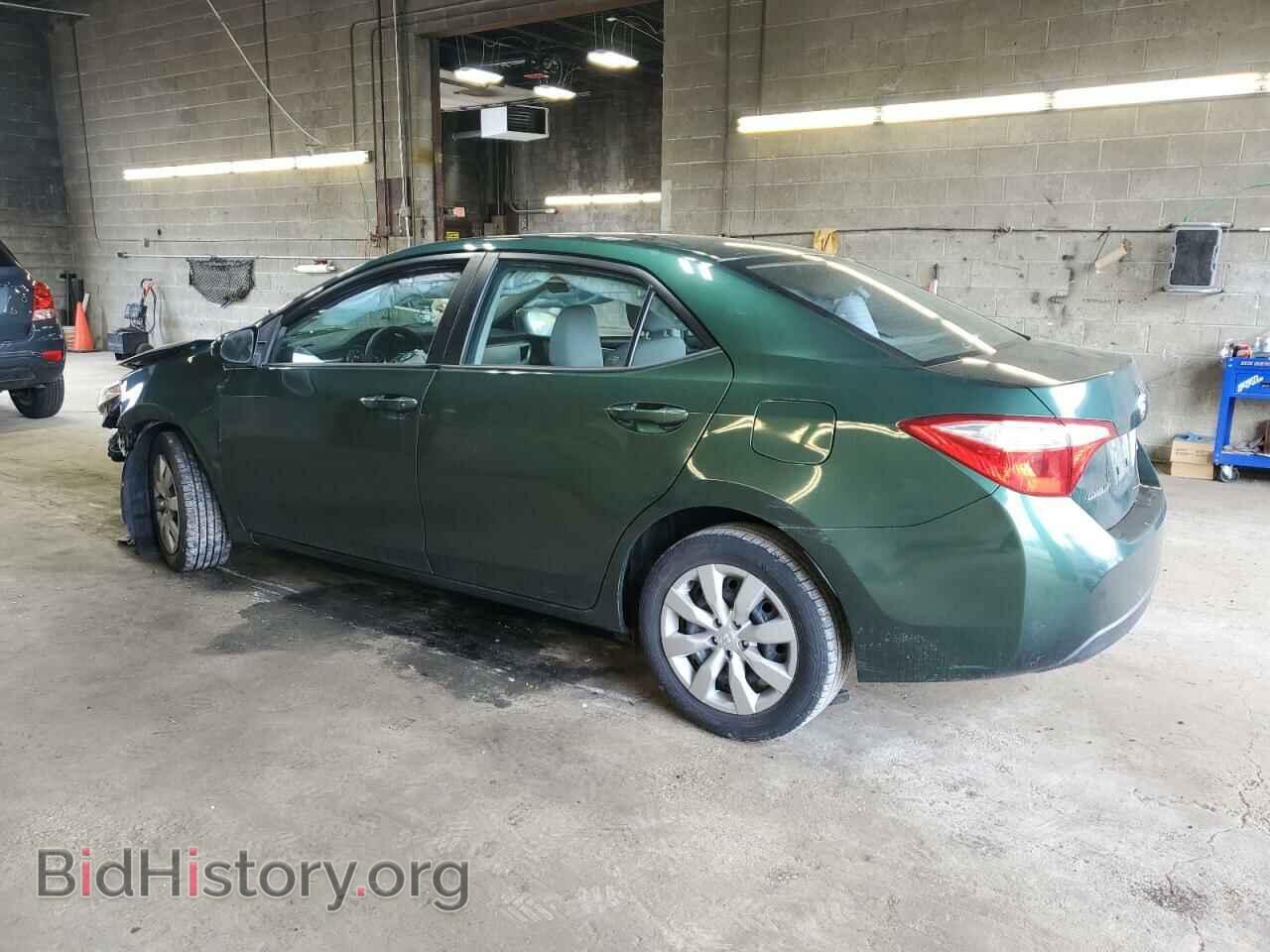 2014 TOYOTA COROLLA - VIN: 2T1BURHE8EC128341 - Фото 2