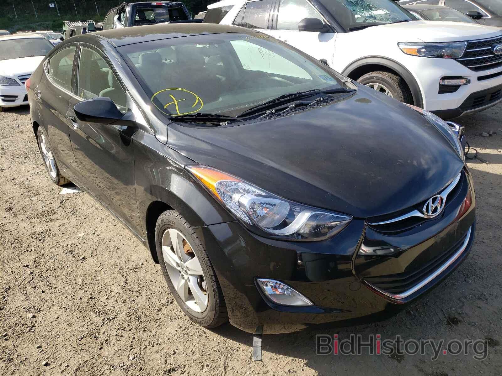 Photo KMHDH4AE6DU903596 - HYUNDAI ELANTRA 2013