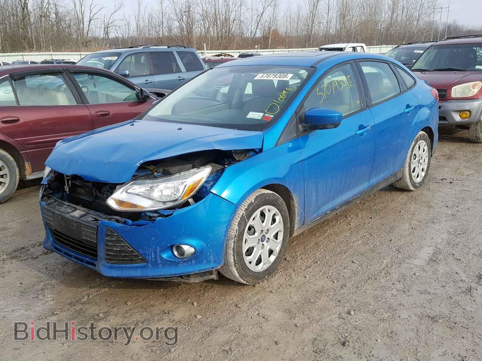 2012 FORD FOCUS SE - VIN: 1FAHP3F20CL399882 - Фото 2