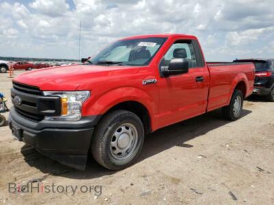 2018 Ford ALL MODELS F150, красный — VIN 1FTMF1CBXJKD95555, Copart
