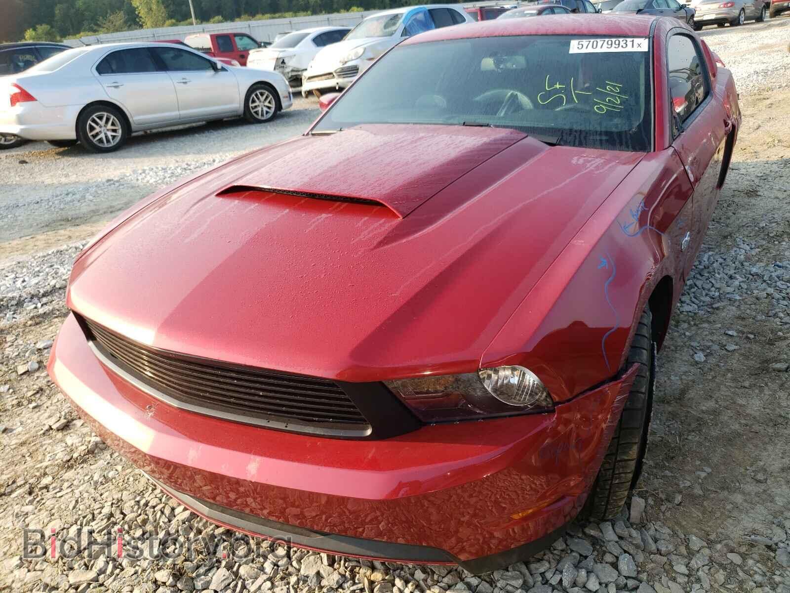 2011 FORD MUSTANG - VIN: 1ZVBP8CF2B5156157 - Фото 2
