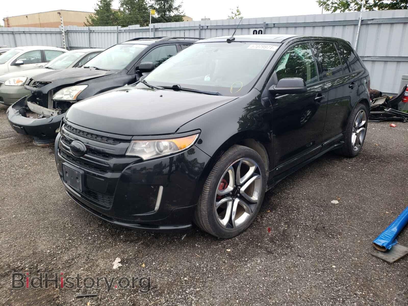 2014 FORD EDGE - VIN: 2FMDK4AK5EBA63244 - Фото 2