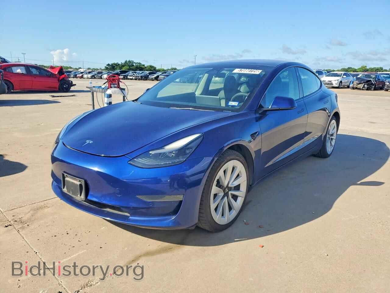 Photo 5YJ3E1EAXNF288317 - TESLA MODEL 3 2022