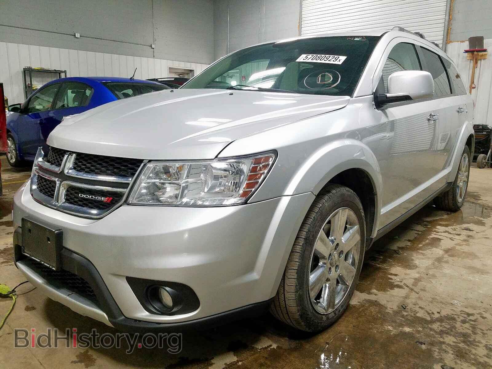 2014 DODGE JOURNEY - VIN: 3C4PDDFG9ET257389 - Фото 2