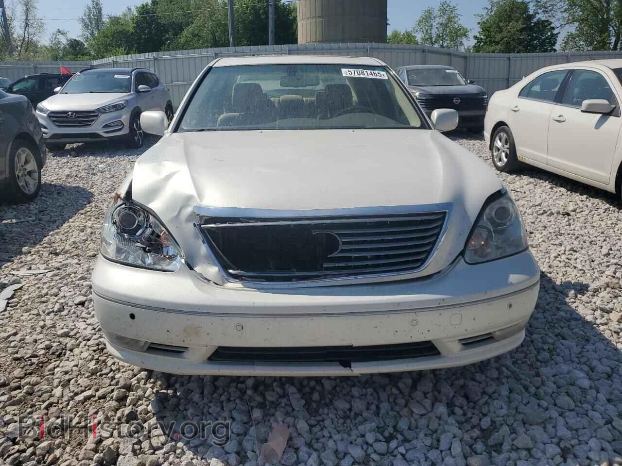 2005 LEXUS LS430 - VIN: JTHBN36F755025624 - Фото 5